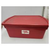 Red Storage Tote 24"X("H
