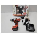 Black & Decker 12 Volt Drill Untested W Battery