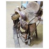 Leather Saddle by Foothill Saddlery