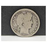 1892 O Silver Barber Half Dollar Coin