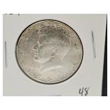 1964 Silver Kennedy Half Dollar Coin