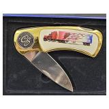 American Eagel Pocket Knife In Tin