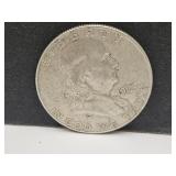 1963 D Silver Franklin Half Dollar Coin