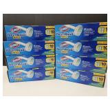 8 NIP CLOROX Toilet Wand Refills 80 Total