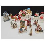 Vintage Snow Man & Christmas Decor