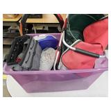 Tote Full Garge Clean Out Surprises