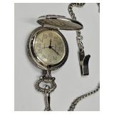 Pocket Watch w Fob ( Non Running) Needs Batter?