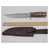 Custome Steel Timber Rattler Knife