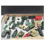 Lot Military & Rescue Vehicles, Diecast & Plastic