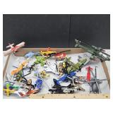 Lot Die Cast & Plastic Planes & Helicopters