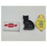 Lot  SM Tape Measures, Kitty, Muncie & Tipton ADV
