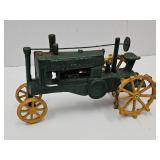 Cast Iron John Deere Tractor 11.5" L