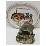 Waterloo Boy Tray & John Deere Decor