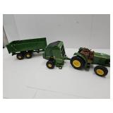Plastic John Deere Tractor W Farm Implements SeeSZ