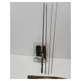 Rugged Gear Gun & Bow Rack + VTG Fishing Rod