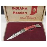 1987 I U Hoosiers Taylor/Seto Knife in Box