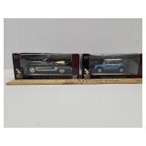 Die Cast Metal Mini Cooper s & 1949 Cadillac 1:43