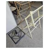 Cast Iron Umbrella Stand & 2 Drying Racks
