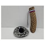 Rain Stick 12" & Sombrero 8" W