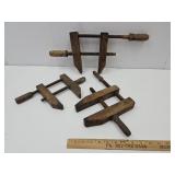 Vintage Wood Clamps