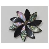 Sterling Silver Taxco Brooch