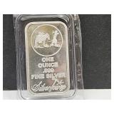 One Ounce Fine Silver Bar