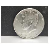 1964 Kennedy  Silver Half Dollar Coin