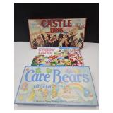 Game Lot; Candy Land, Care Bears & Castle Risk