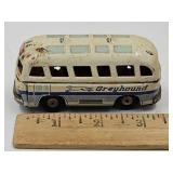 Tin Japan Toy Greyhound Toy Friction Bus 3 3/4" L