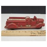 Vintage Rubber Fire Truck See Wheel