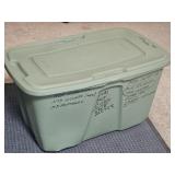 Green 30 Gallon Tote