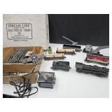 Vintage Marx Steam Line Electric Toy Train W Box