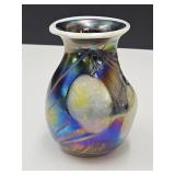 Studio Glass Tom St Clair Vase 6.5" H