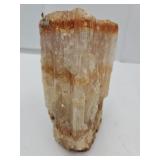 Gorgeous Orange & White Selenite / Calcite 6"L
