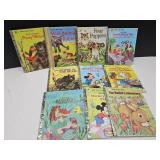Lot Of VTG Little Golden Books; Donald Duck +