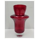 Waterford Marquis Crystal Ruby Red Vase