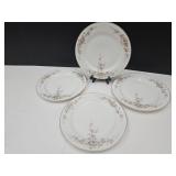 Set Of 4 Bavaria Paul Muller Selb Plates