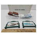 Safdari Pontiac & Star Fire 4 3/4" L Toy Cars