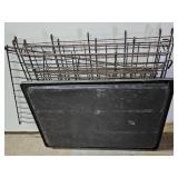 Dog Cage 24" W Bottom Tray See Pics