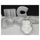 Aluminum Pans, Horseshoe, Motorcycle +