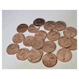 Twenty 1 Oz. Premium Copper Rounds (2 Designs)