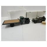 1941 Williys Army Jeep 5"& Chevy Flatbed 8"