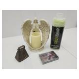 Snap Cooling Towel, Sm Cow Bell,  Angel Light Ses