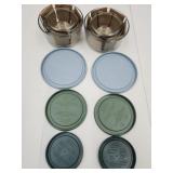 2 New Sets of Bowls up to 6"W