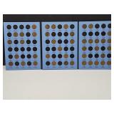 Lincoln Cents 1909 - 1940 Partial Collectors Book