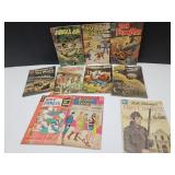 10 Vintage Comic Books; Jungle Jim +