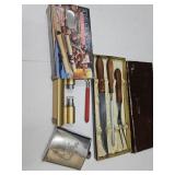Nut Cracker, Seasons Greetings Utensils & Flask