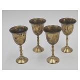 3 1/2" high Stemware Glasses Set of 4