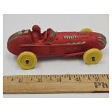 Vintage Auburn Toy Race Car 6.5" L