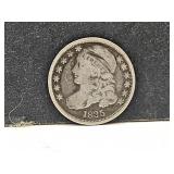 1835 Capped Bust Dime Full Liberty 89.2% Silver